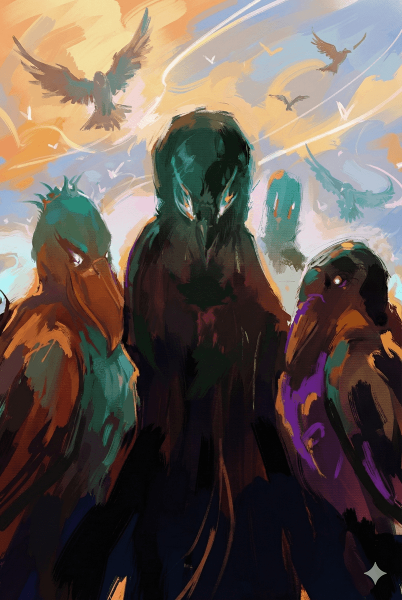 Birds of War - Birds fighting over nest